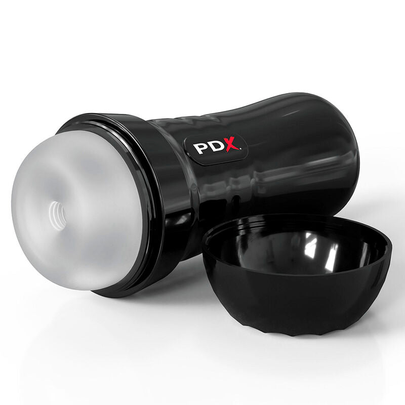 PDX EXTREME - SLIDE & GLIDE SELF-LUBRICATING MASTURBATOR CLEAR - My naughty haven #