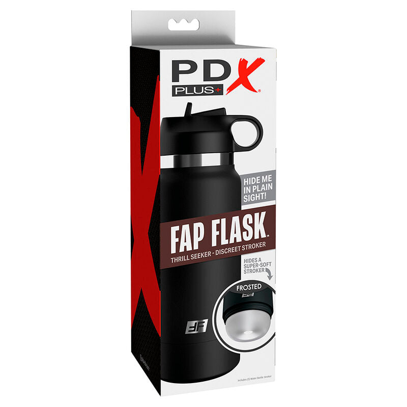 PDX PLUS - FAP FLASK BOTTLE DISCRET STROKER CLEAR MODEL 1 - My naughty haven #
