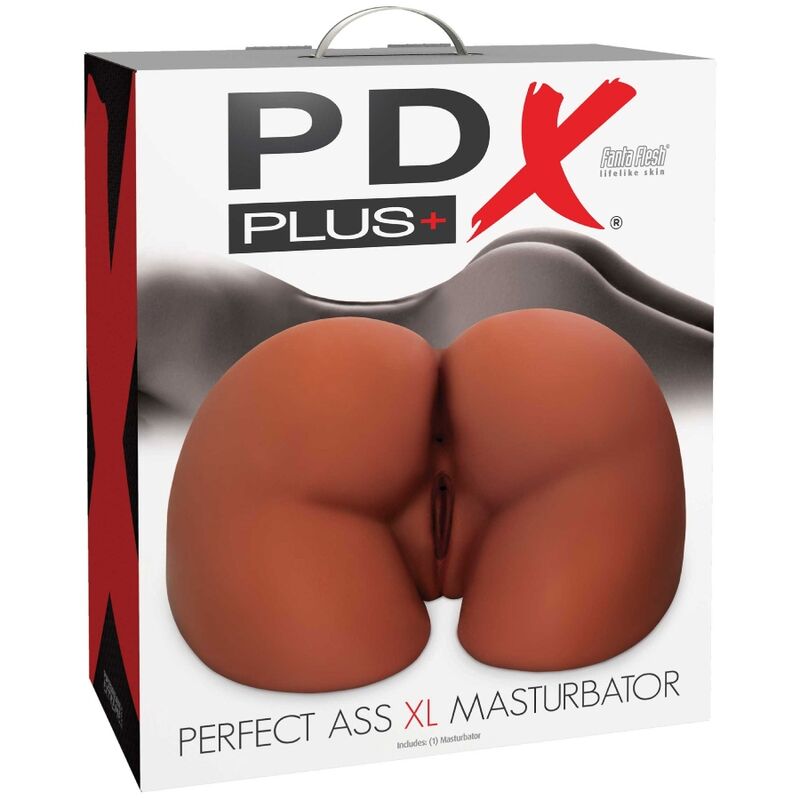 PDX PLUS - PERFECT ASS XL DOUBLE ENTRY BROWN MASTURBATOR - My naughty haven #