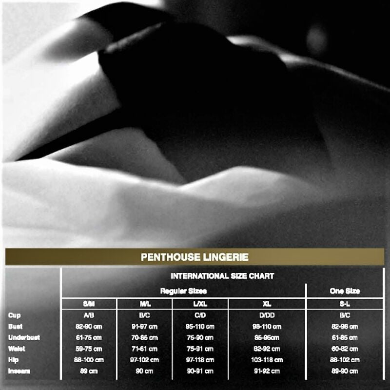 PENTHOUSE - ADORE ME PANTIES BLACK L/XL - My naughty haven #