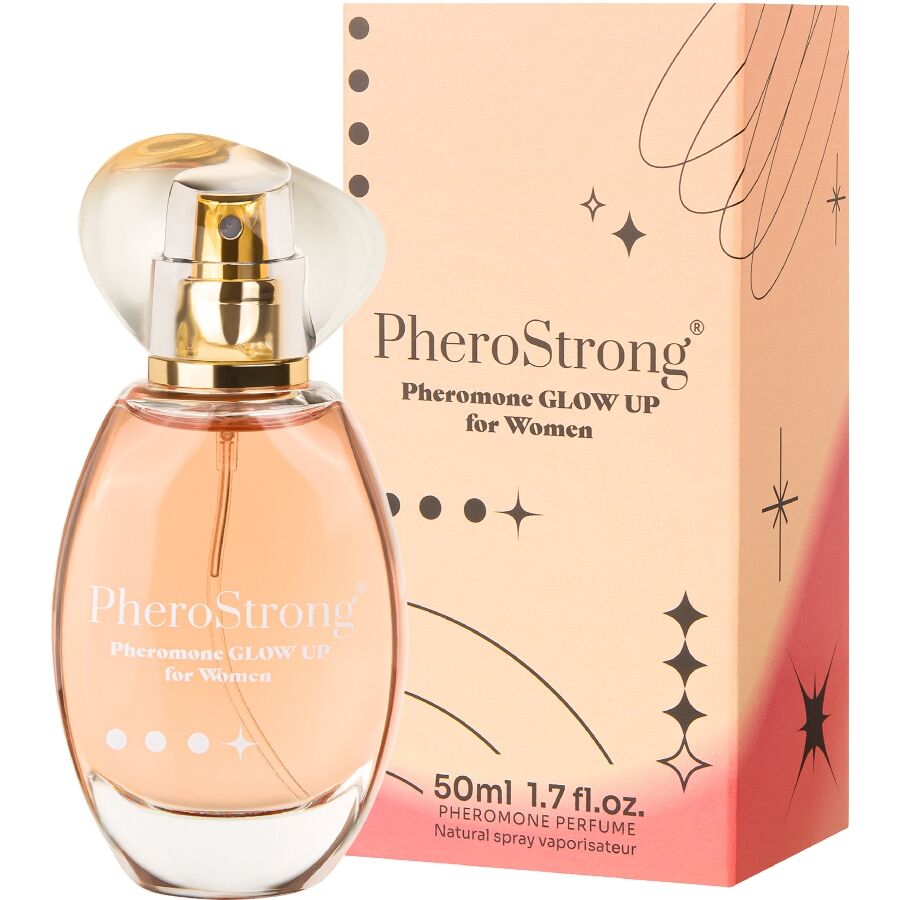 PHEROSTRONG - GLOW UP PHEROMONE PERFUME FOR WOMEN 50 ML - My naughty haven #