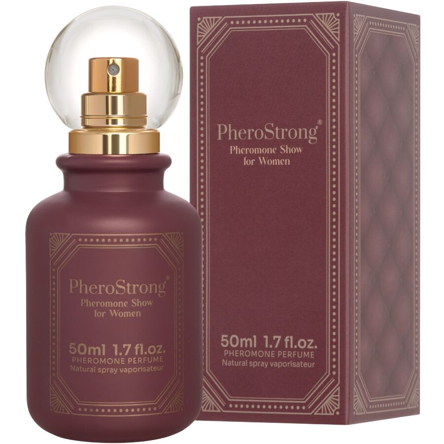 PHEROSTRONG - PERFUME PHEROMONES SHOW FOR WOMEN 50 ML - My naughty haven #