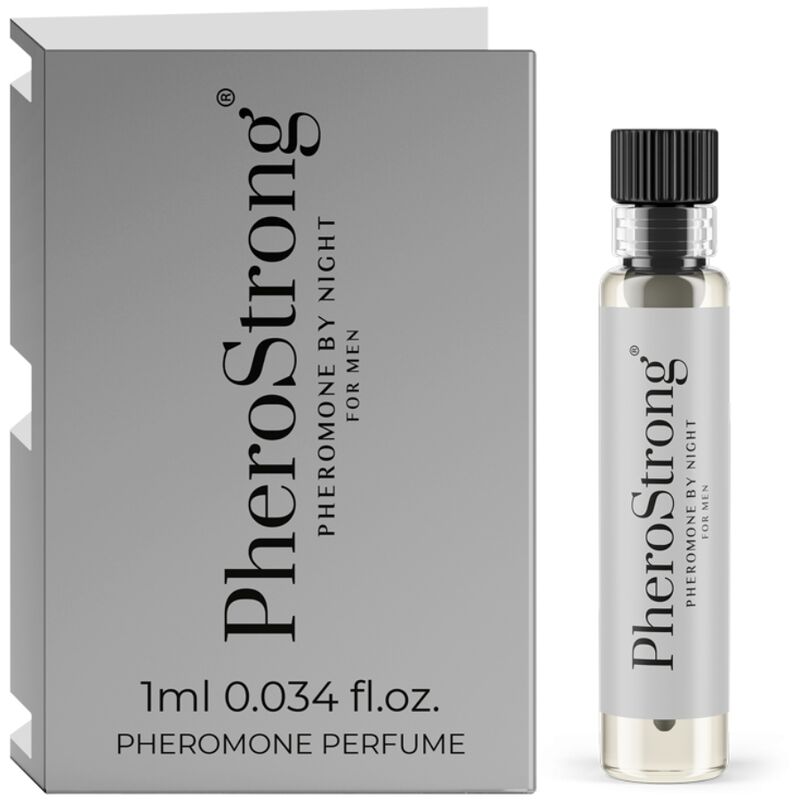 PHEROSTRONG - PHEROMONE PERFUME BY NIGHT FOR MEN 1 ML - My naughty haven #