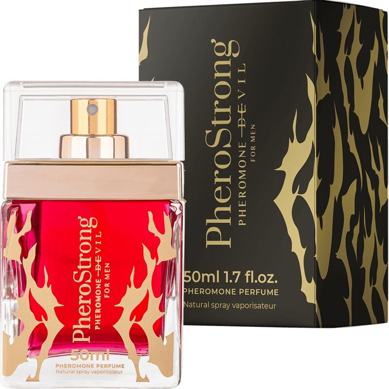 PHEROSTRONG - PHEROMONE PERFUME DEVIL FOR MEN 50 ML - My naughty haven #