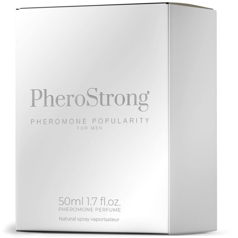 PHEROSTRONG - PHEROMONE PERFUME POPULARITY FOR MEN 50 ML - My naughty haven #