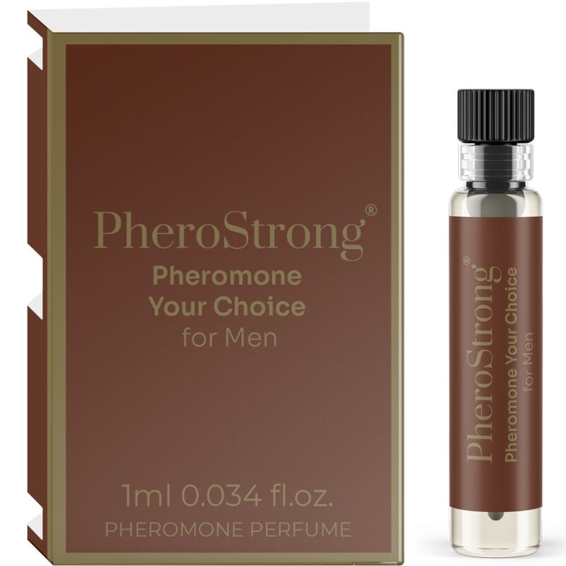 PHEROSTRONG - PHEROMONE PERFUME YOUR CHOICE FOR MEN 1 ML - My naughty haven #
