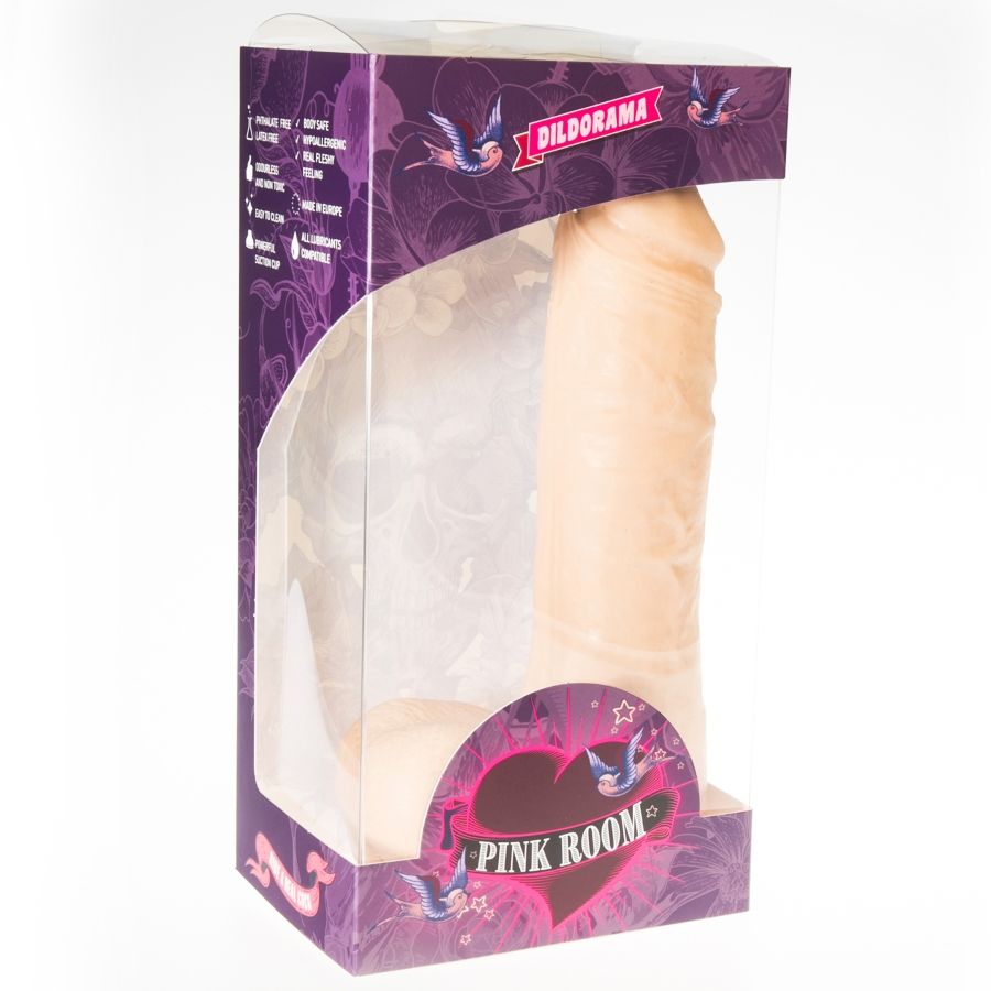 PINK ROOM - ANTON REALISTIC DILDO FLESH 21.5 CM - My naughty haven #