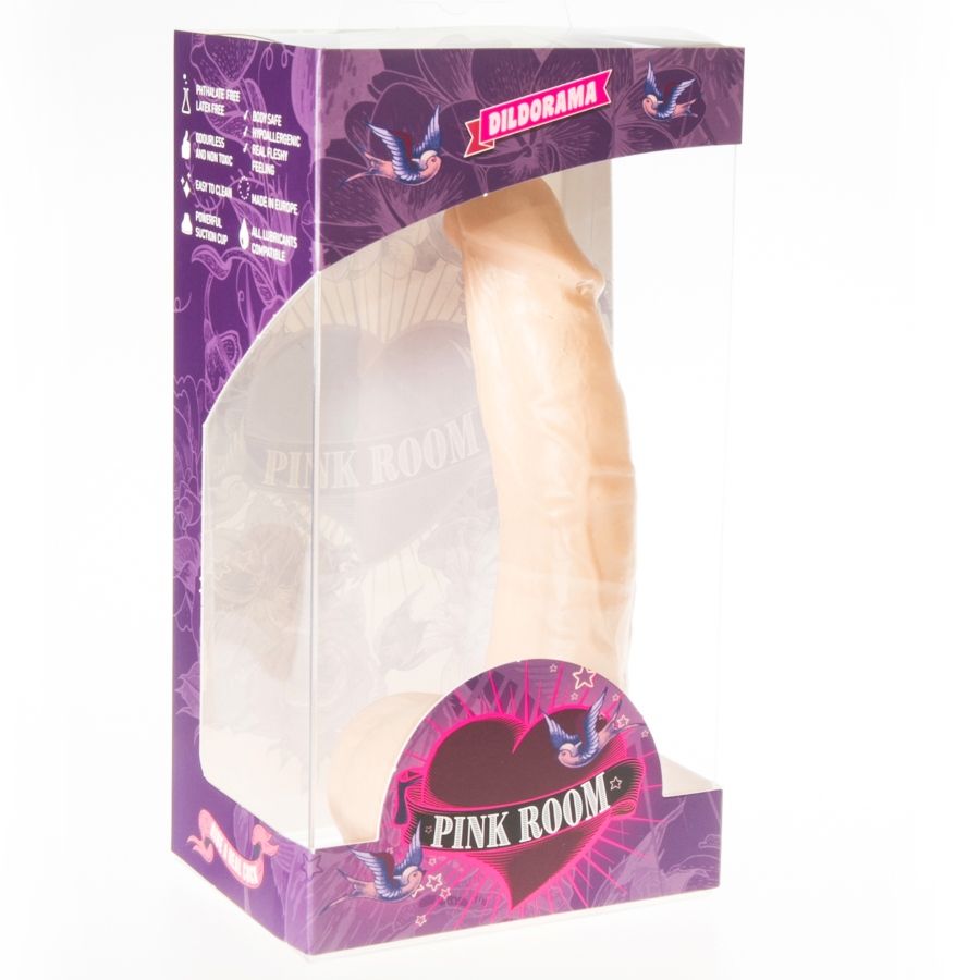 PINK ROOM - CONNOR REALISTIC DILDO FLESH 16 CM - My naughty haven #