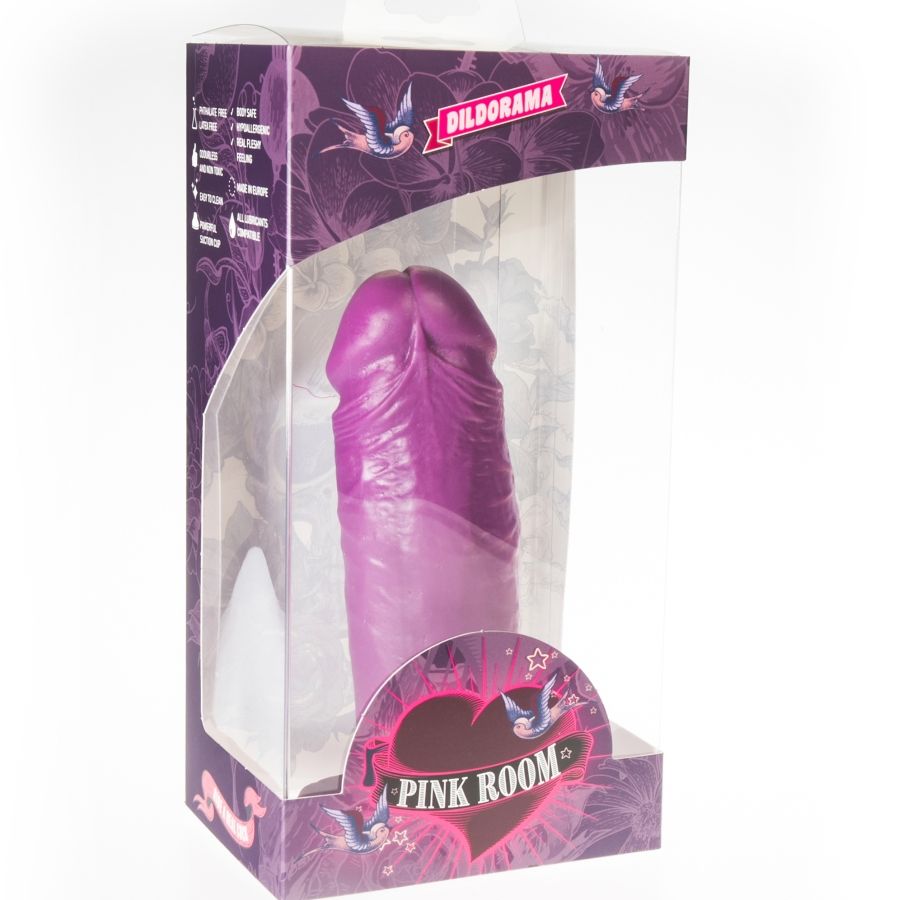 PINK ROOM - DAEL REALISTIC DILDO PURPLE 18.5 CM - My naughty haven #