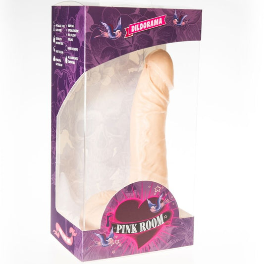 PINK ROOM - EBAN REALISTIC DILDO FLESH 19 CM - My naughty haven #