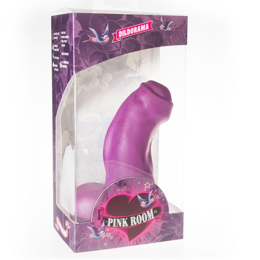 PINK ROOM - NESTOR REALISTIC DILDO PURPLE 16.5 CM - My naughty haven #