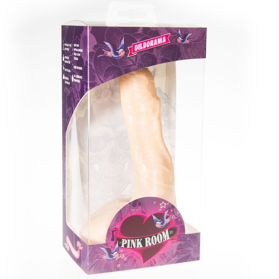 PINK ROOM - NILO REALISTIC DILDO FLESH 23 CM - My naughty haven #