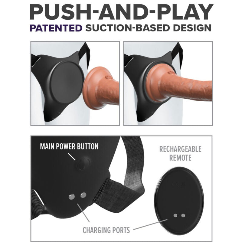 PIPEDREAMS - BODY DOCK G-SPOT PRO HARNESS - My naughty haven #