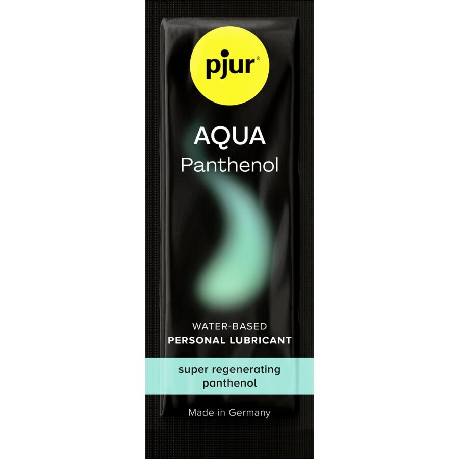 PJUR - AQUA PANTHENOL WATER BASED LUBRICANT 2 ML - My naughty haven #