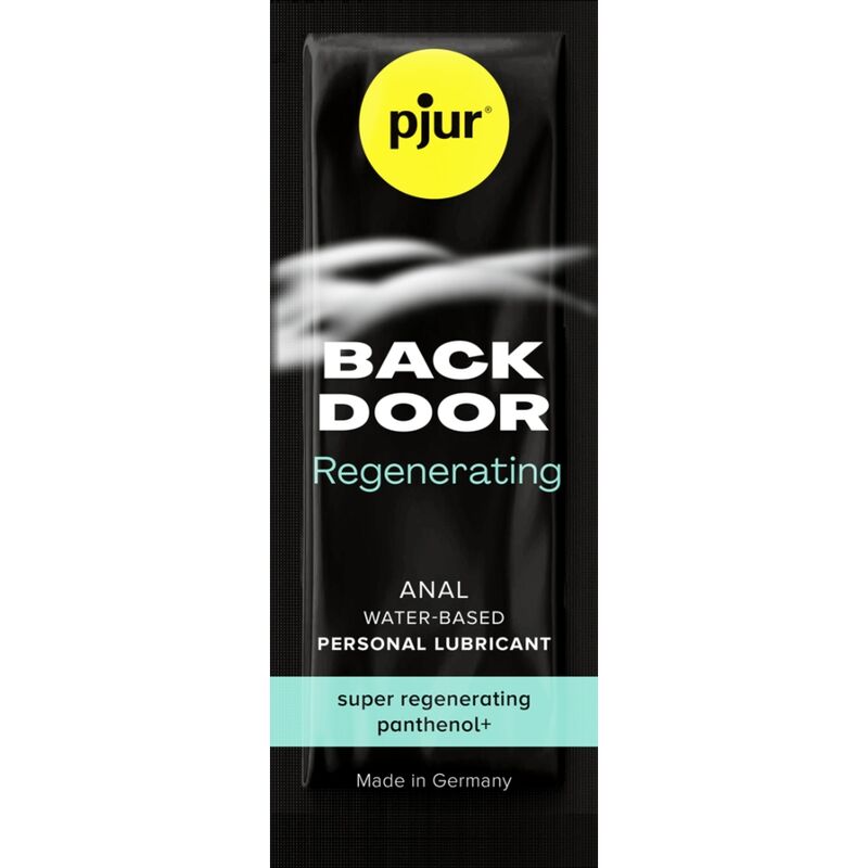 PJUR - BACK DOOR REGENERATING PANTHENOL ANAL WATER BASE 2 ML - My naughty haven #