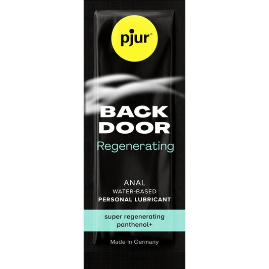 PJUR - BACK DOOR REGENERATING PANTHENOL ANAL WATER BASE 2 ML - My naughty haven #