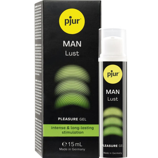 PJUR - MAN LUST PLEASURE GEL ИНТЕНЗИВНА И ДЪЛГОТРАЙНА СТИМУЛАЦИЯ 15 МЛ