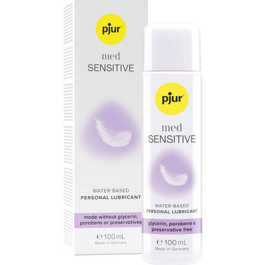 PJUR - MED SENSITIVE GLIDE WATER BASED LUBRICANT 100 ML - My naughty haven #