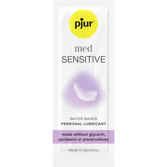 PJUR - MED SENSITIVE GLIDE WATER BASED LUBRICANT 2 ML - My naughty haven #