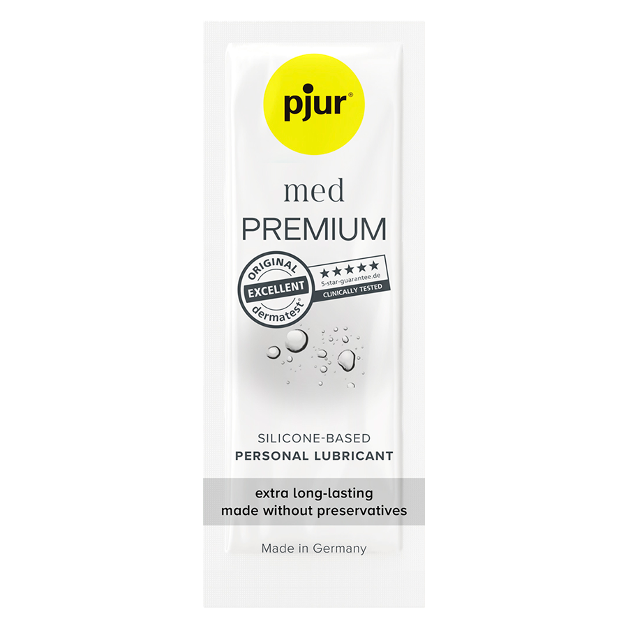 PJUR - MED SILICONE LUBRICANT 1.5 ML - My naughty haven #