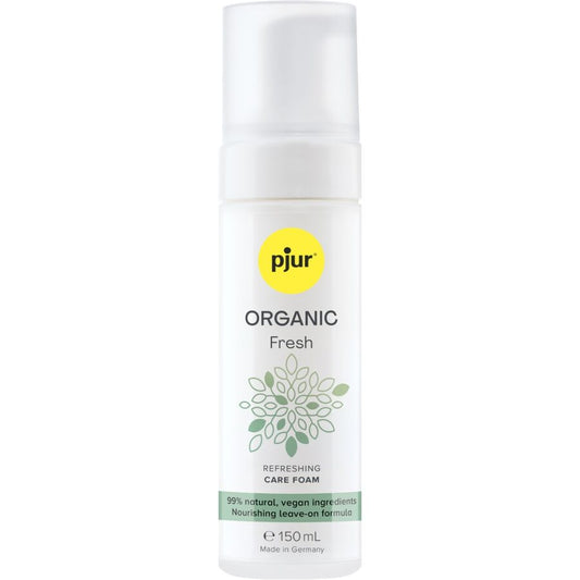 PJUR - ORGANIC FRESH REFRESHING FOAMVEGAN LEAVE-ON 150 ML - My naughty haven #