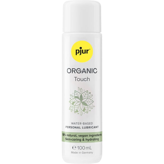 PJUR - ORGANIC TOUCH LUBRICANT VEGAN HYDRATING 100 ML - My naughty haven #