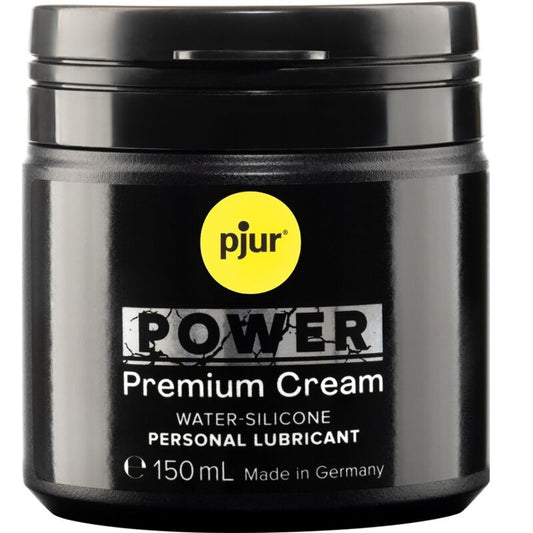 PJUR - POWER PREMIUM CREAM PERSONAL LUBRICANT 150 ML - My naughty haven #