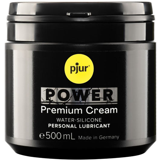PJUR - POWER PREMIUM CREAM PERSONAL LUBRICANT 500 ML - My naughty haven #