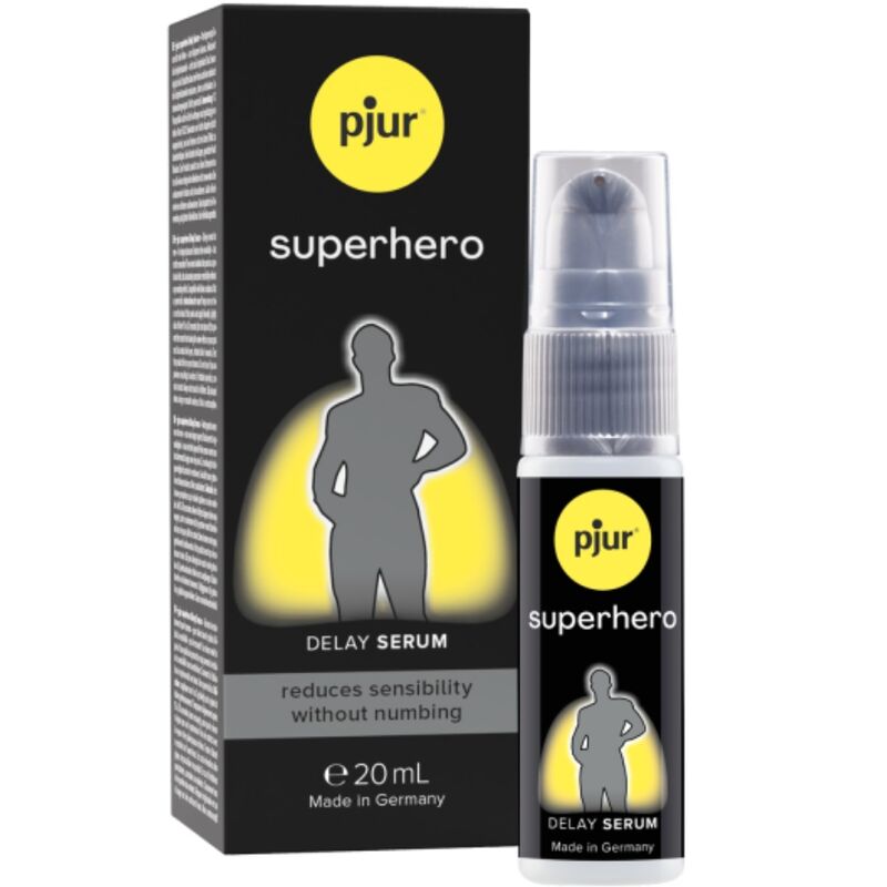 PJUR - SUPERHERO CONCENTRATED RETARDANT SERUM 20 ML - My naughty haven #