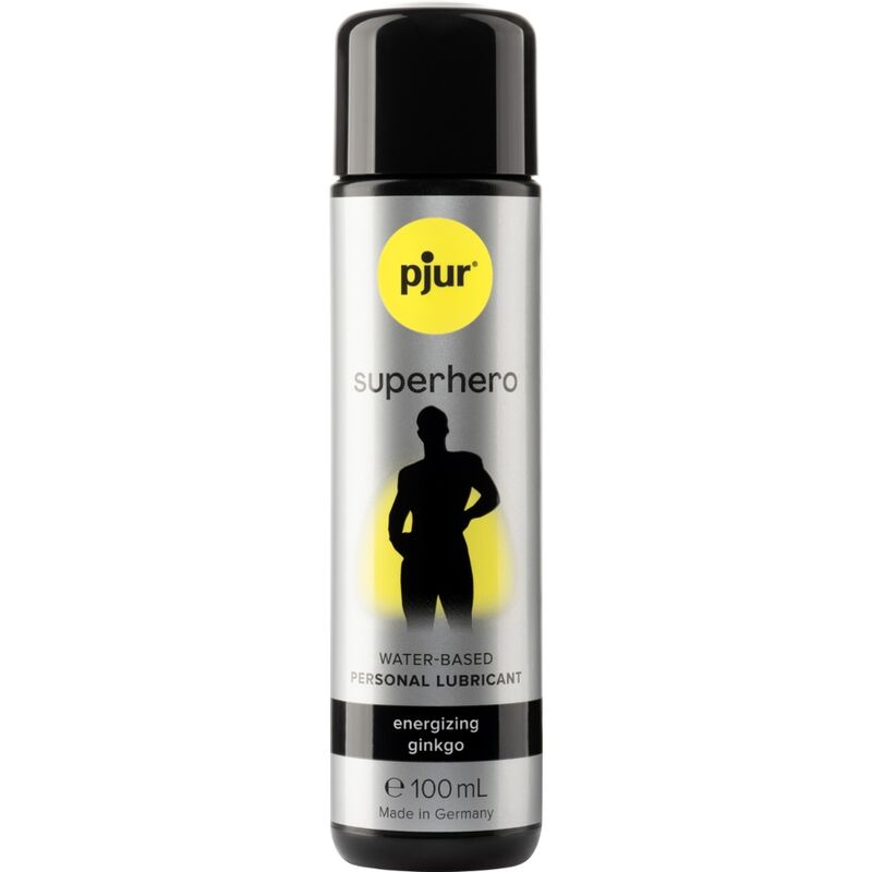 PJUR - SUPERHERO ENERGIZING LUBRICANT GINKGO 100 ML - My naughty haven #