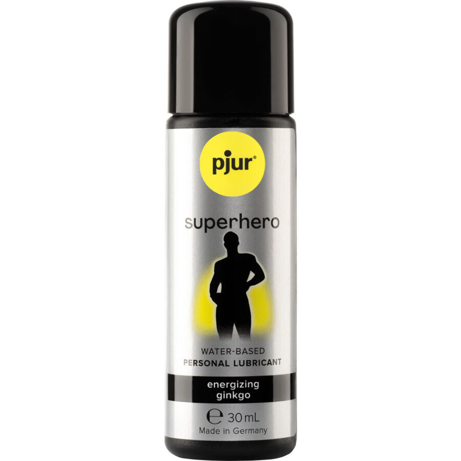 PJUR - SUPERHERO ENERGIZING LUBRICANT GINKGO 30 ML - My naughty haven #
