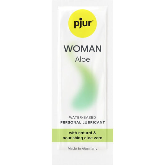 PJUR - WOMAN ALOE WATER-BASED LUBRICANT 2 ML - My naughty haven #