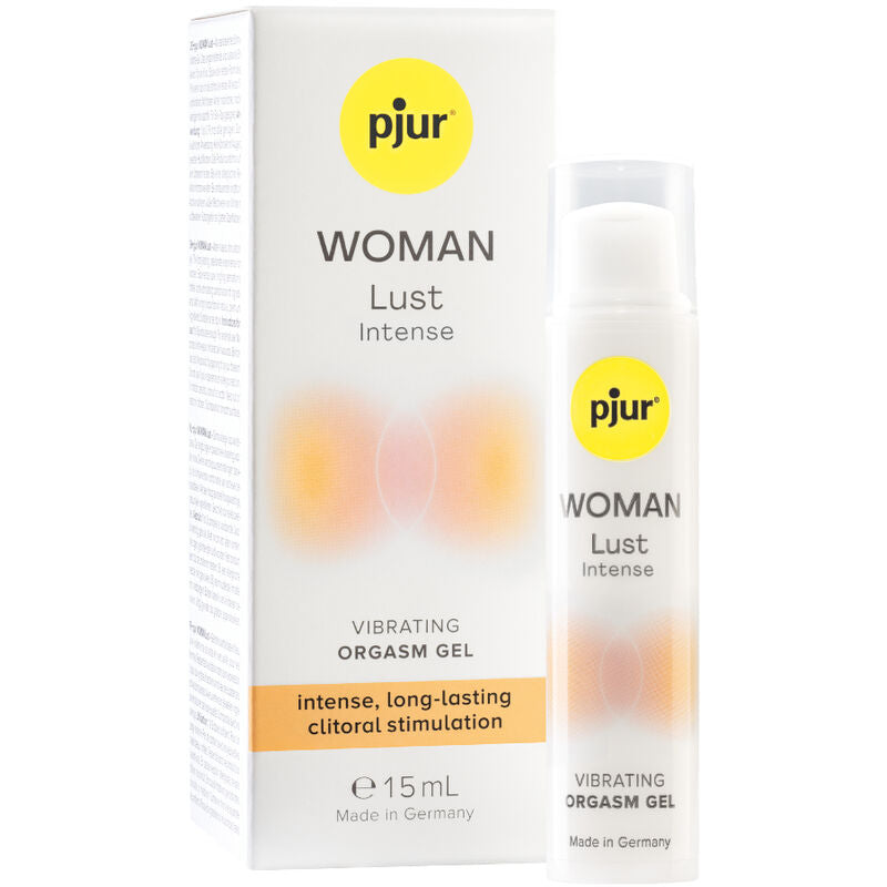 PJUR - WOMAN LUST INTENSE VIBRATING GEL FOR ORGASM 15 ML - My naughty haven #