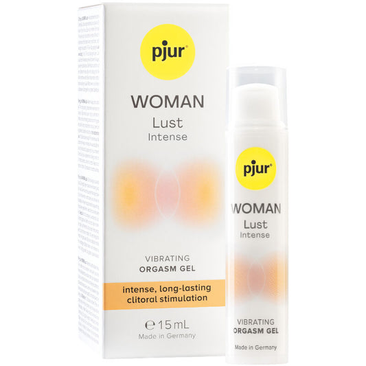 PJUR - WOMAN LUST INTENSE VIBRATING GEL FOR ORGASM 15 ML - My naughty haven #
