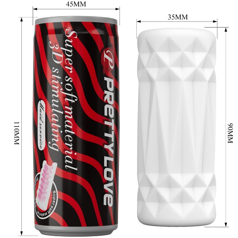 PRETTY LOVE - 3D STIMULATOR CAN MODEL 1 - My naughty haven #