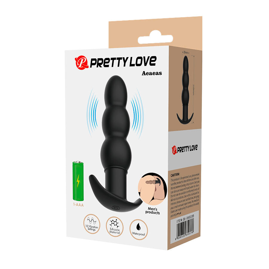 PRETTY LOVE - AEAEAS VIBRATING ANAL PLUG - My naughty haven #