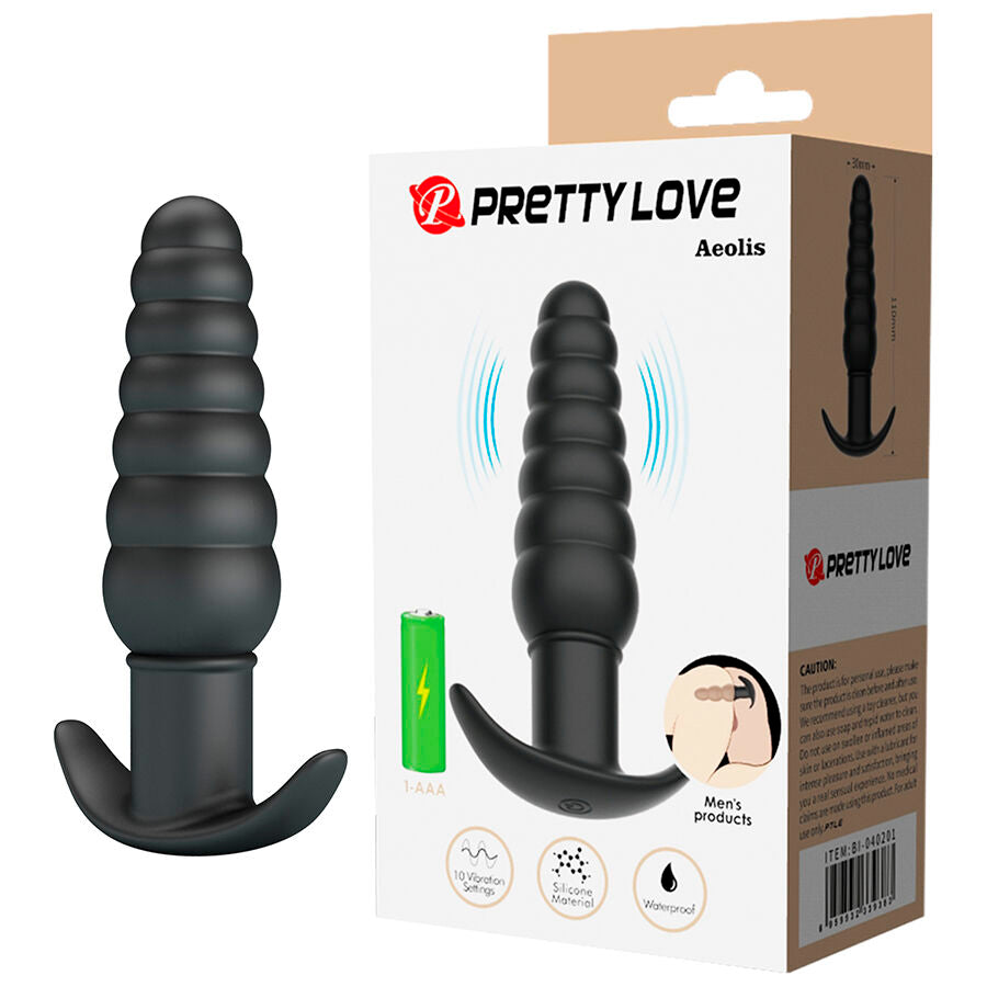 PRETTY LOVE - AEOLIS VIBRATING ANAL PLUG - My naughty haven #