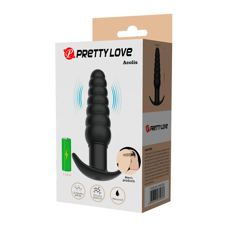 PRETTY LOVE - AEOLIS VIBRATING ANAL PLUG - My naughty haven #