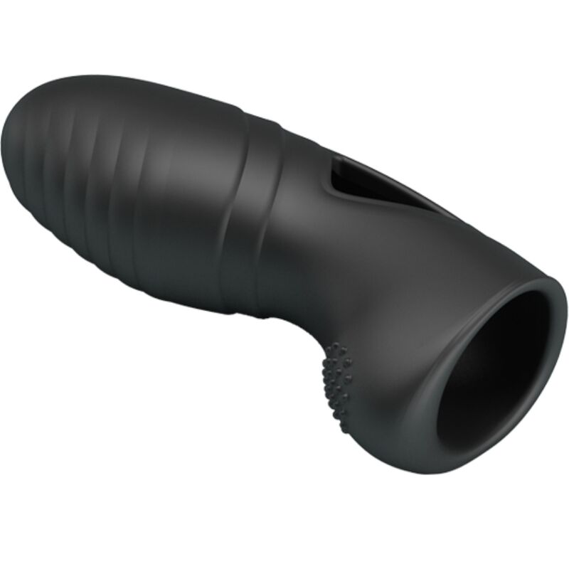PRETTY LOVE - ALAN SILICONE FINGER VIBRATOR BLACK - My naughty haven #