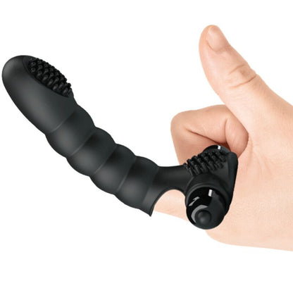 PRETTY LOVE - ALEXANDER FINGER VIBRATOR 10 VIBRATIONS BLACK - My naughty haven #