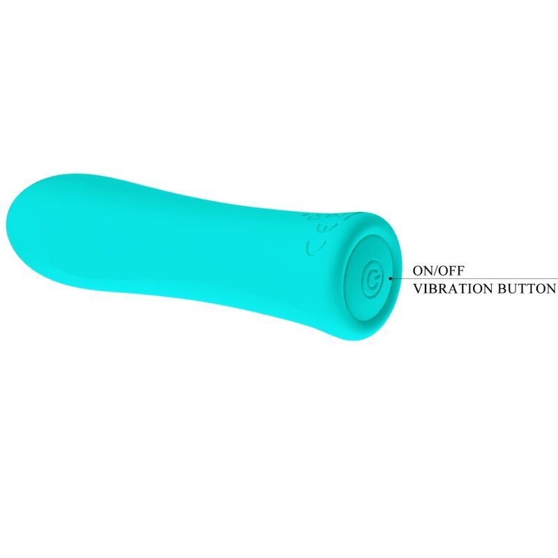 PRETTY LOVE - ALFREDA SUPER POWER VIBRATOR AQUA GREEN - My naughty haven #