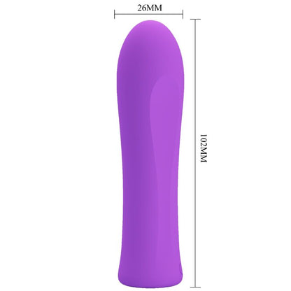 PRETTY LOVE - ALFREDA SUPER POWER VIBRATOR AQUA PURPLE - My naughty haven #