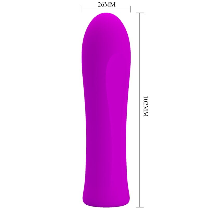 PRETTY LOVE - ALFREDA SUPER POWER VIBRATOR VIOLET - My naughty haven #