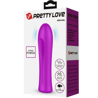 PRETTY LOVE - ALFREDA SUPER POWER VIBRATOR VIOLET - My naughty haven #