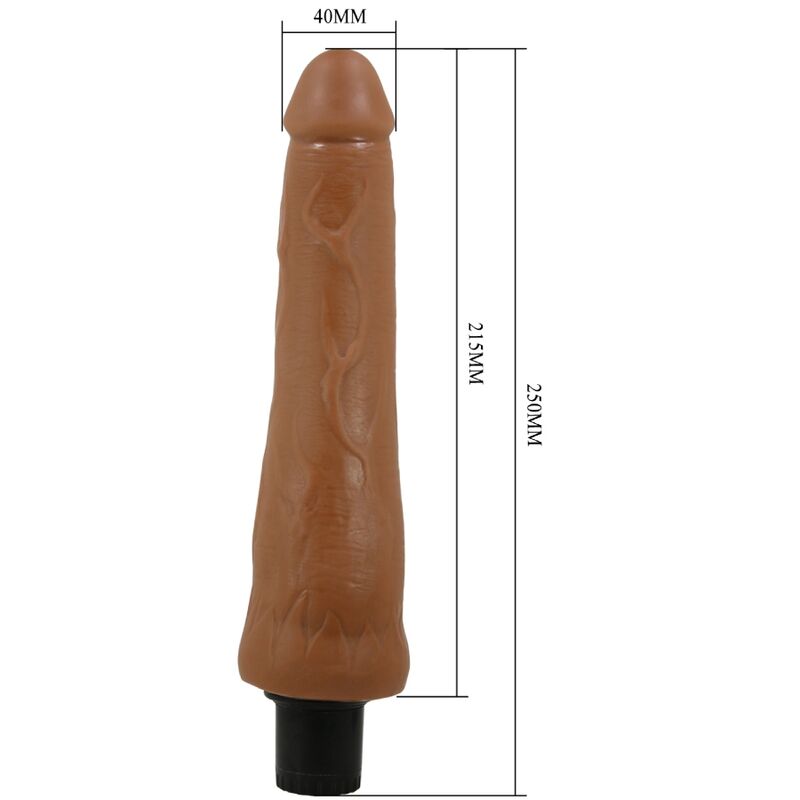 PRETTY LOVE - ALFREDO REALISTIC VIBRATOR 21.5 CM -O- 4 CM - My naughty haven #