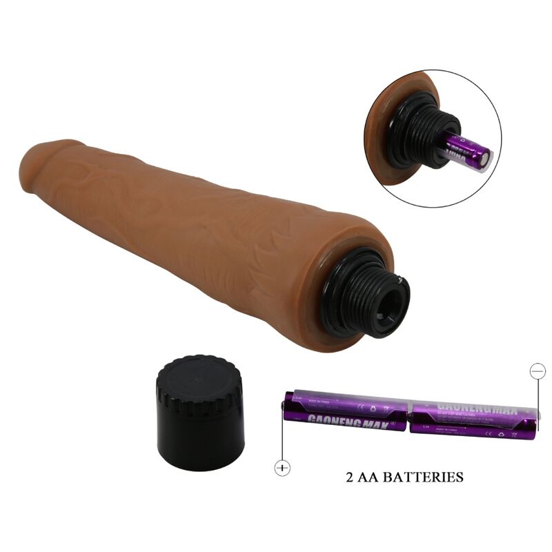 PRETTY LOVE - ALFREDO REALISTIC VIBRATOR 21.5 CM -O- 4 CM - My naughty haven #