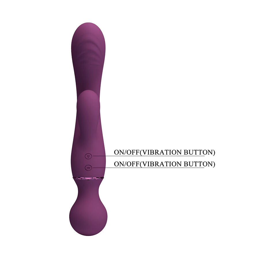 PRETTY LOVE - ALL ROUNDER PURPLE G-SPOT VIBRATOR - My naughty haven #