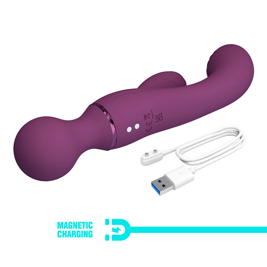 PRETTY LOVE - ALL ROUNDER PURPLE G-SPOT VIBRATOR - My naughty haven #