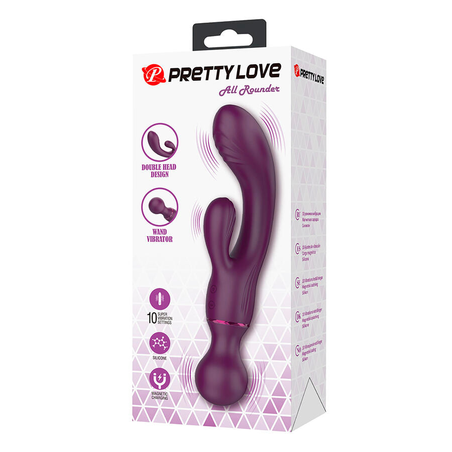 PRETTY LOVE - ALL ROUNDER PURPLE G-SPOT VIBRATOR - My naughty haven #