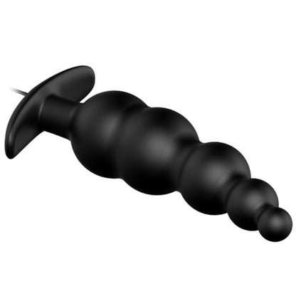PRETTY LOVE - ANAL PLUG SILICONE EXTRA STIMULATION AND 12 VIBRATION MODES BLACK REMOTE CONTROL - My naughty haven #